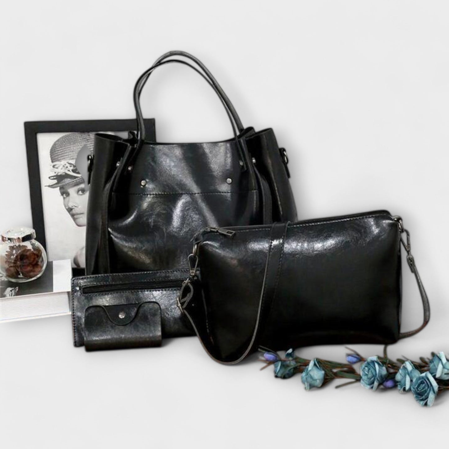 AZURA - SET BOLSOS CUERO VEGANO