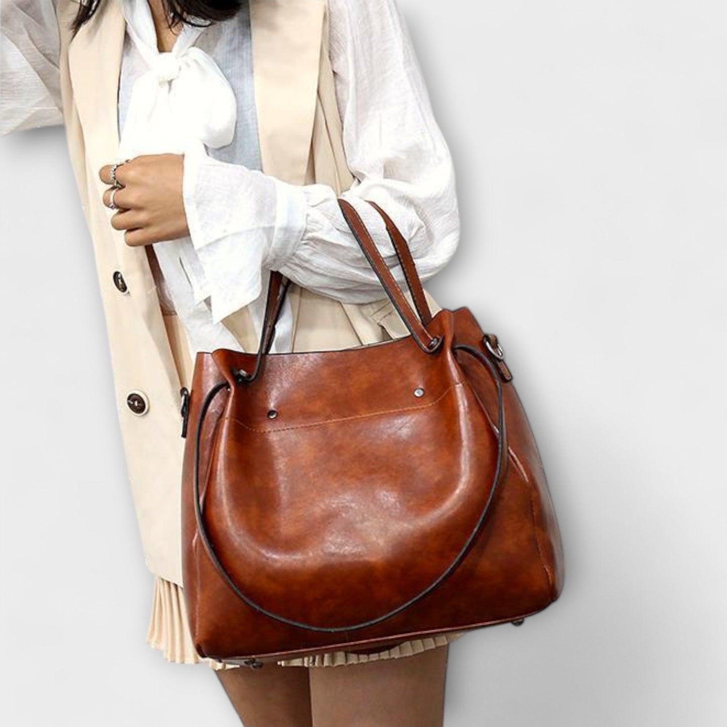 AZURA - SET BOLSOS CUERO VEGANO