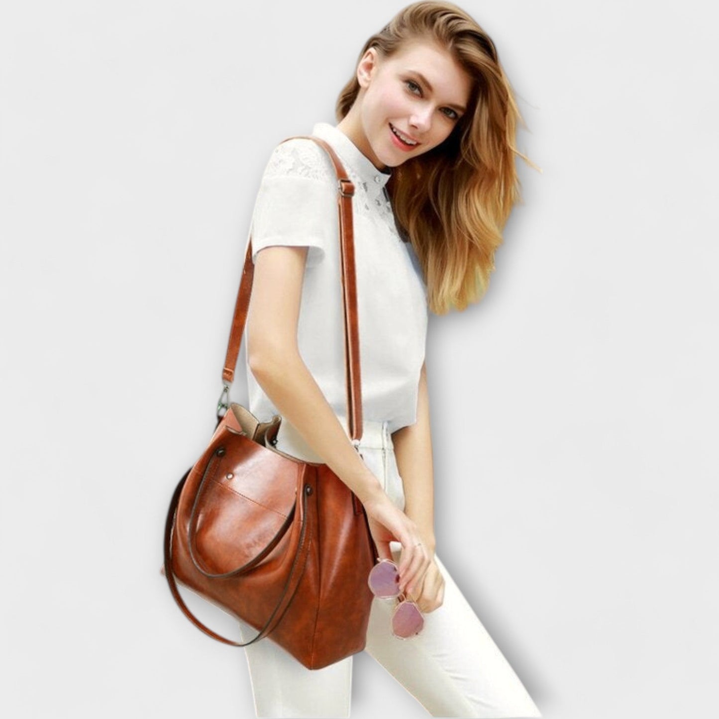 AZURA - SET BOLSOS CUERO VEGANO