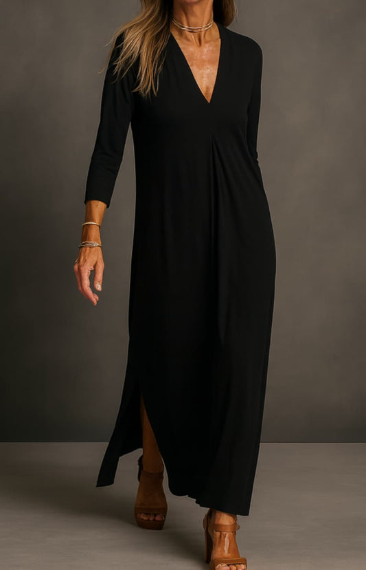 ISABELLA | VESTIDO LARGO DE DÍA A DÍA CON ELEGANCIA