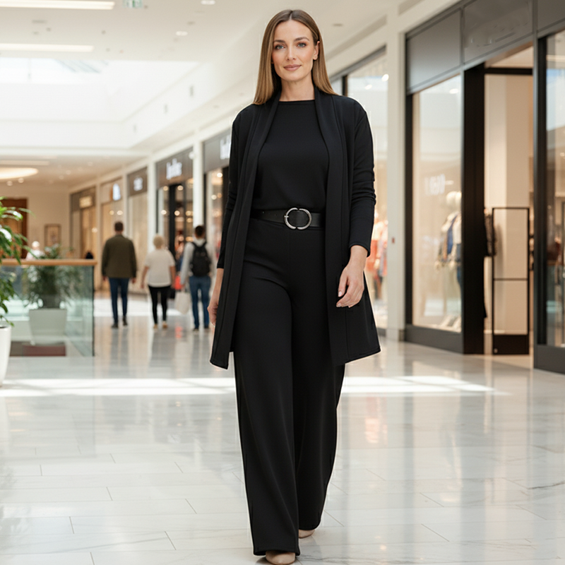 ISABELA™ | TRAJE DE MUJER EN TRES PIEZAS DE LUJO Y CONFORT