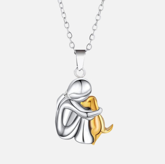 Renata Ferrer™ | Collar amor eterno con dije de perrito