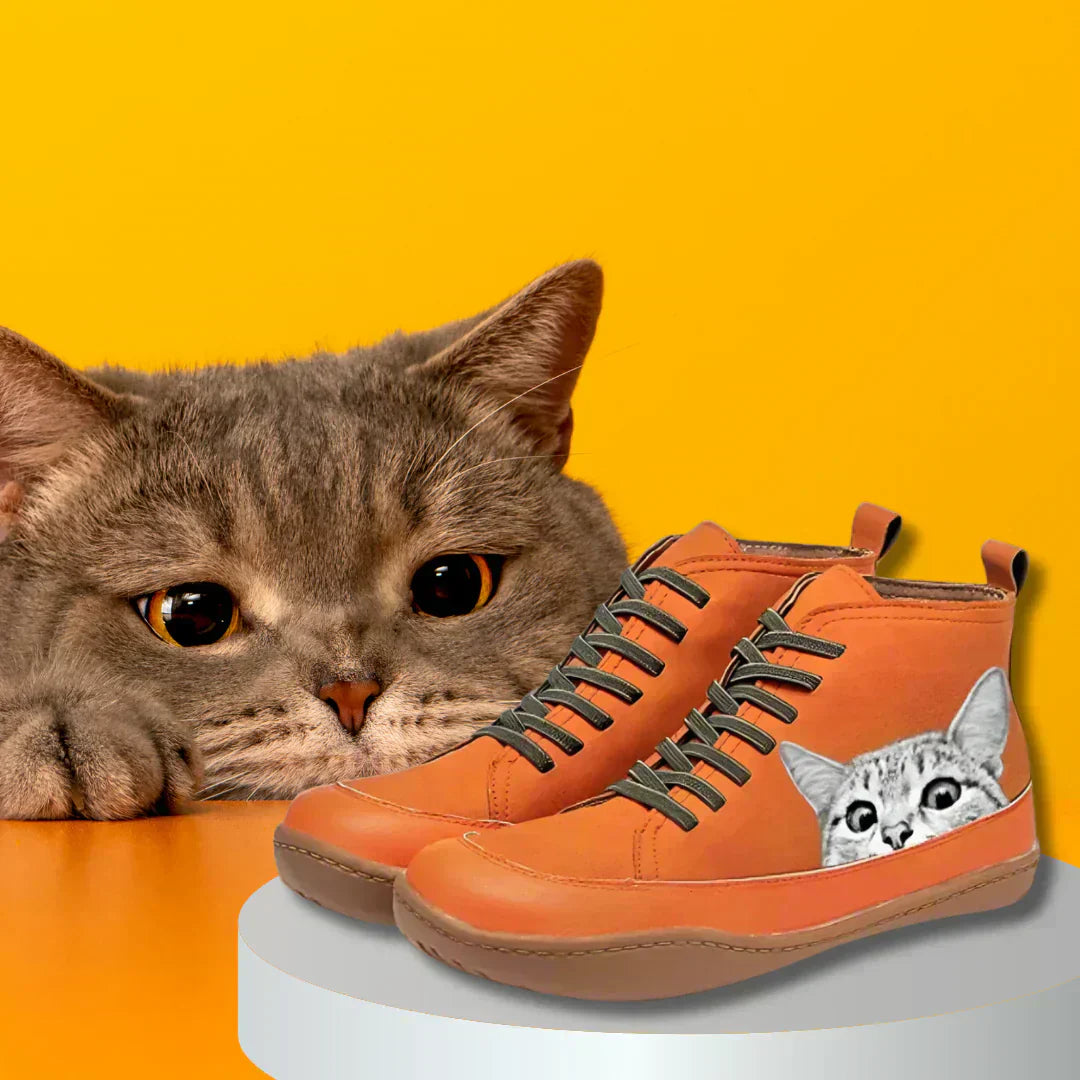 BOTAS FELINAS DE DISEÑO ÚNICO™ | AMANTE DE LOS GATOS