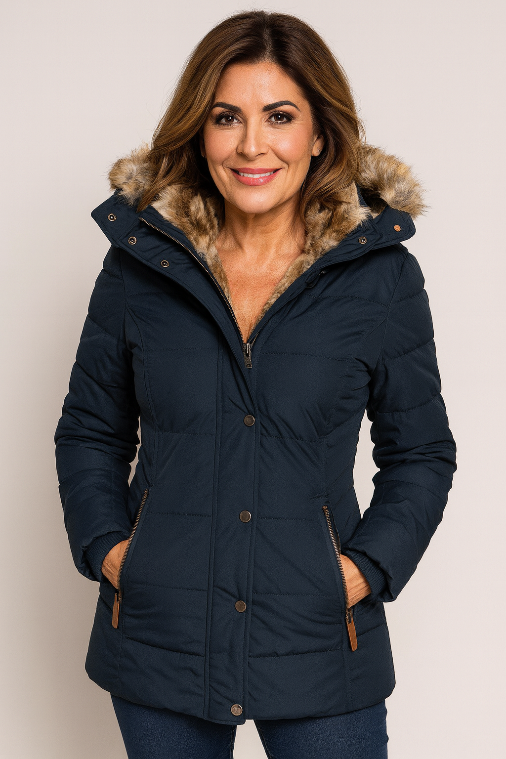 ABRIGO VALERIA™ – ELEGANCIA Y FORRO CÁLIDO