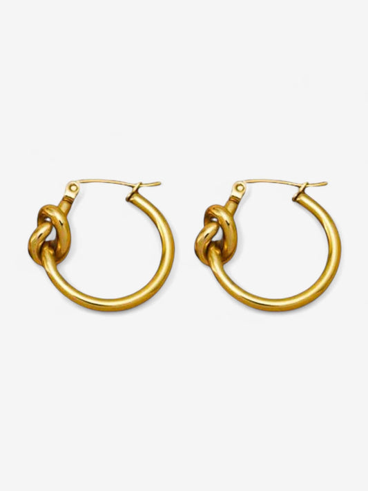 NOA | AROS CON NUDO ELEGANTE Y SIGNIFICADO INTERIOR