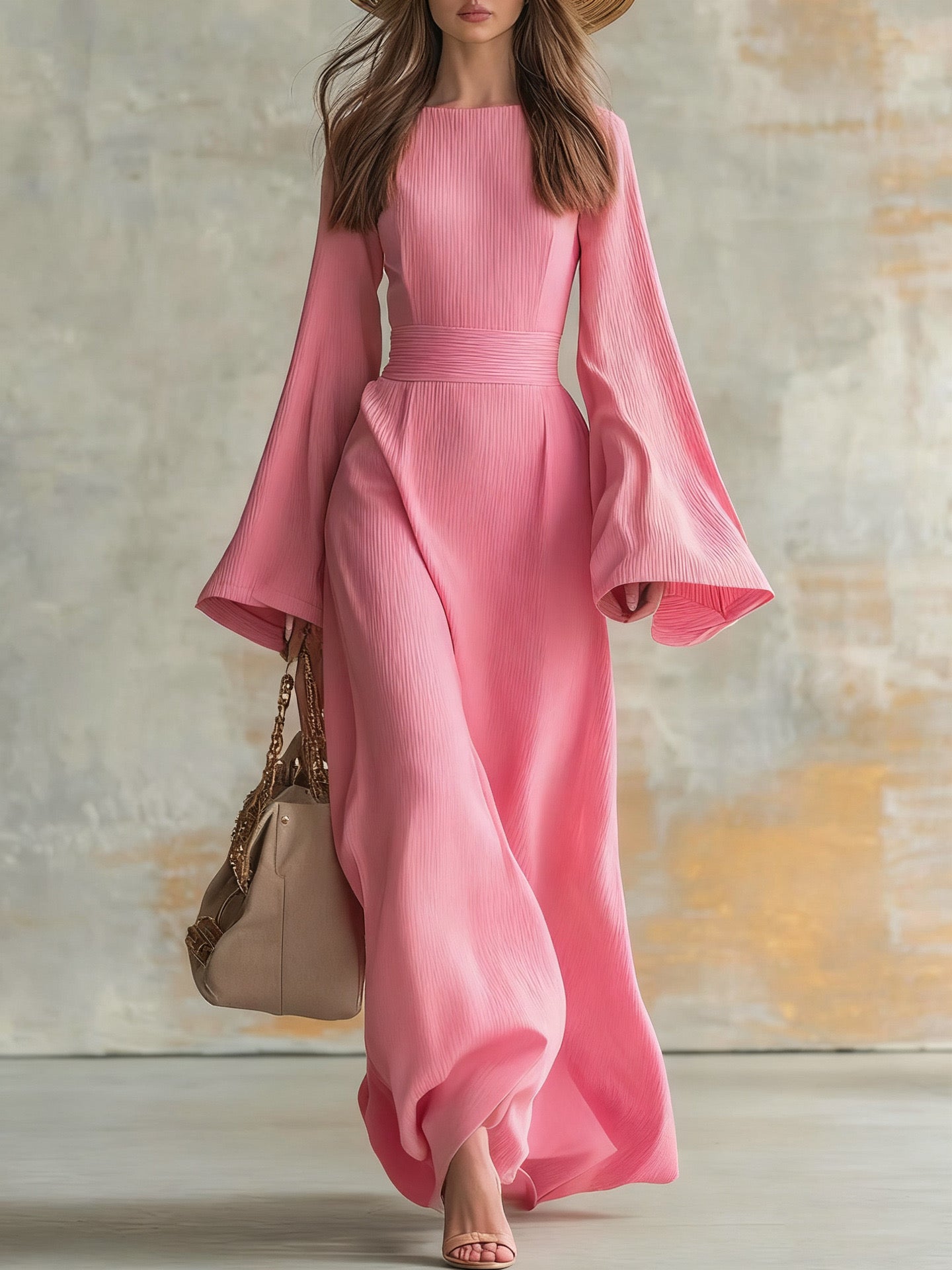 SOFÍA | VESTIDO LARGO ELEGANTE DE CANALÉ