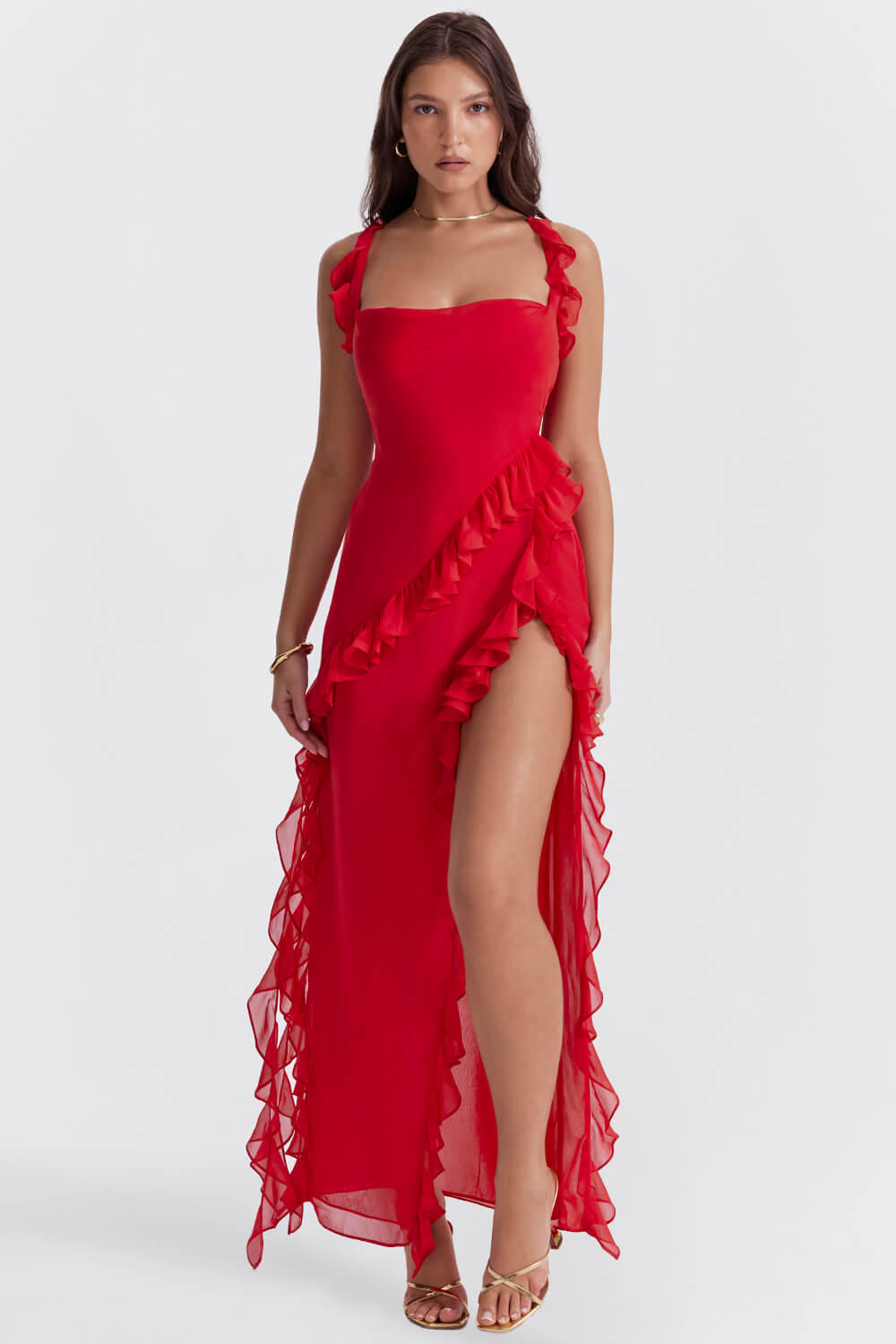 VESTIDO ANTONIA 329 EDICIÓN ROJO