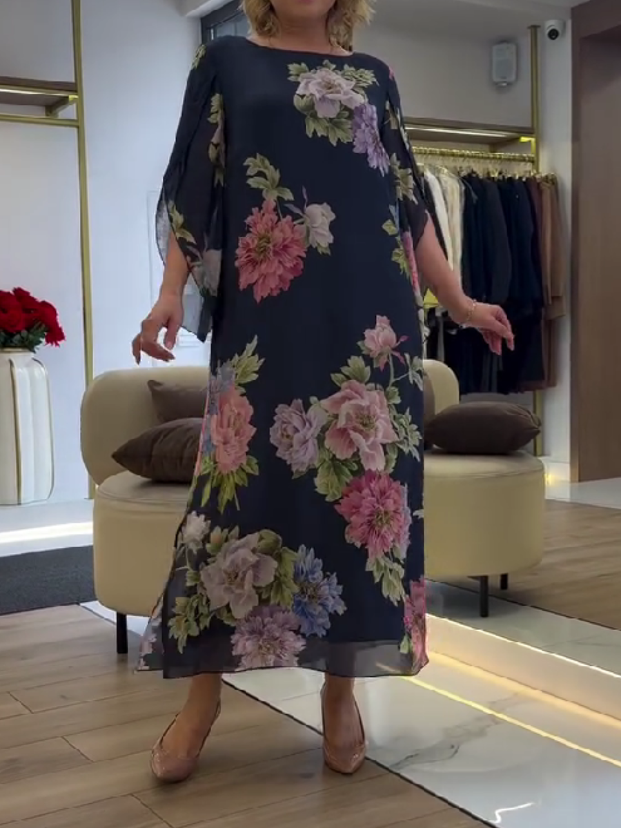 VESTIDO MAXI ESTAMPADO FLORAL™ | ELEGANCIA Y COMODIDAD TODO EL AÑO