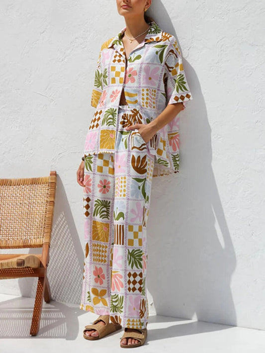 TRAJE BOHO SUNSET  CONJUNTO INFORMAL
