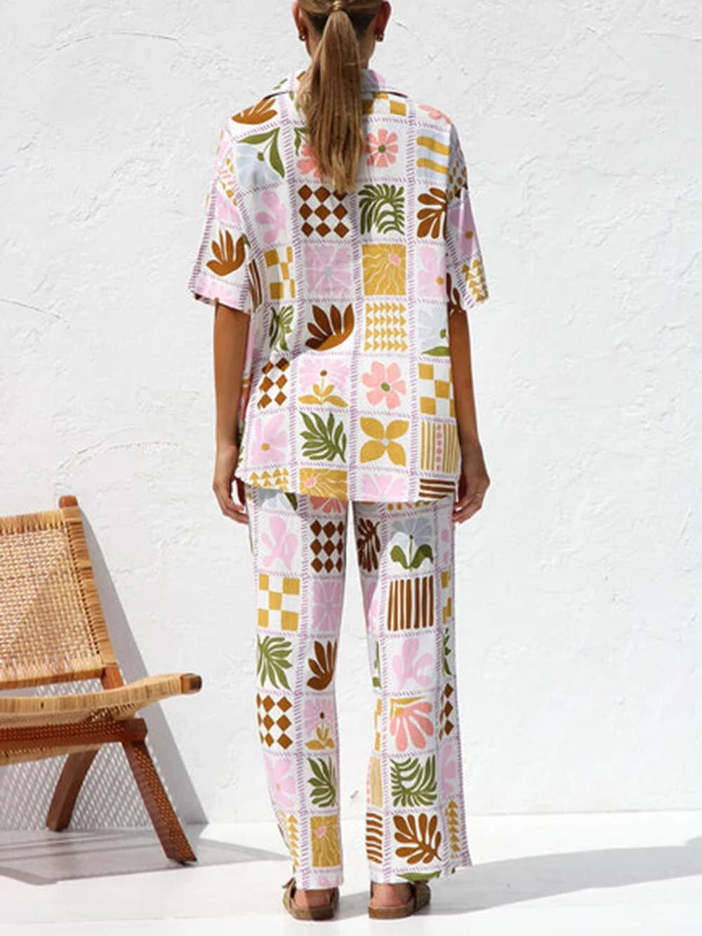 TRAJE BOHO SUNSET  CONJUNTO INFORMAL