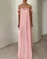 VESTIDO LÉANA HOMBROS DESCUBIERTOS