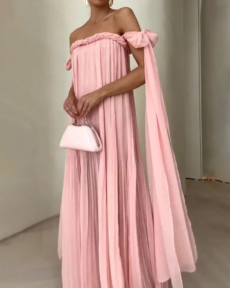 VESTIDO LÉANA HOMBROS DESCUBIERTOS