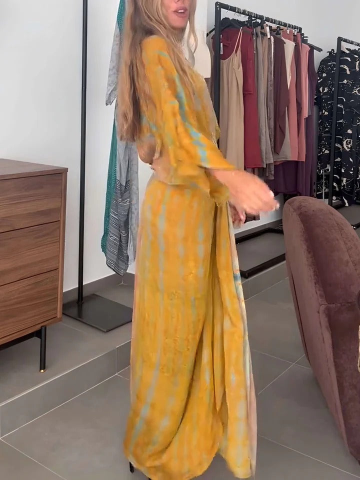 VESTIDO ESTILO KIMONO ELEGANT CONFORT