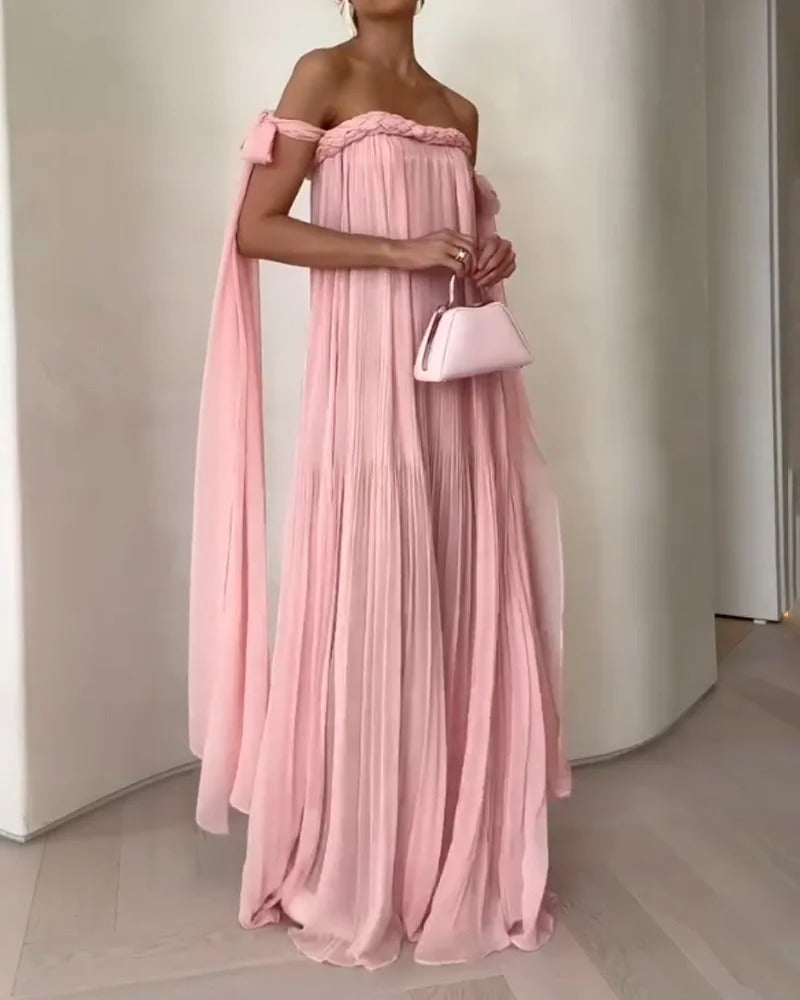 VESTIDO LÉANA HOMBROS DESCUBIERTOS