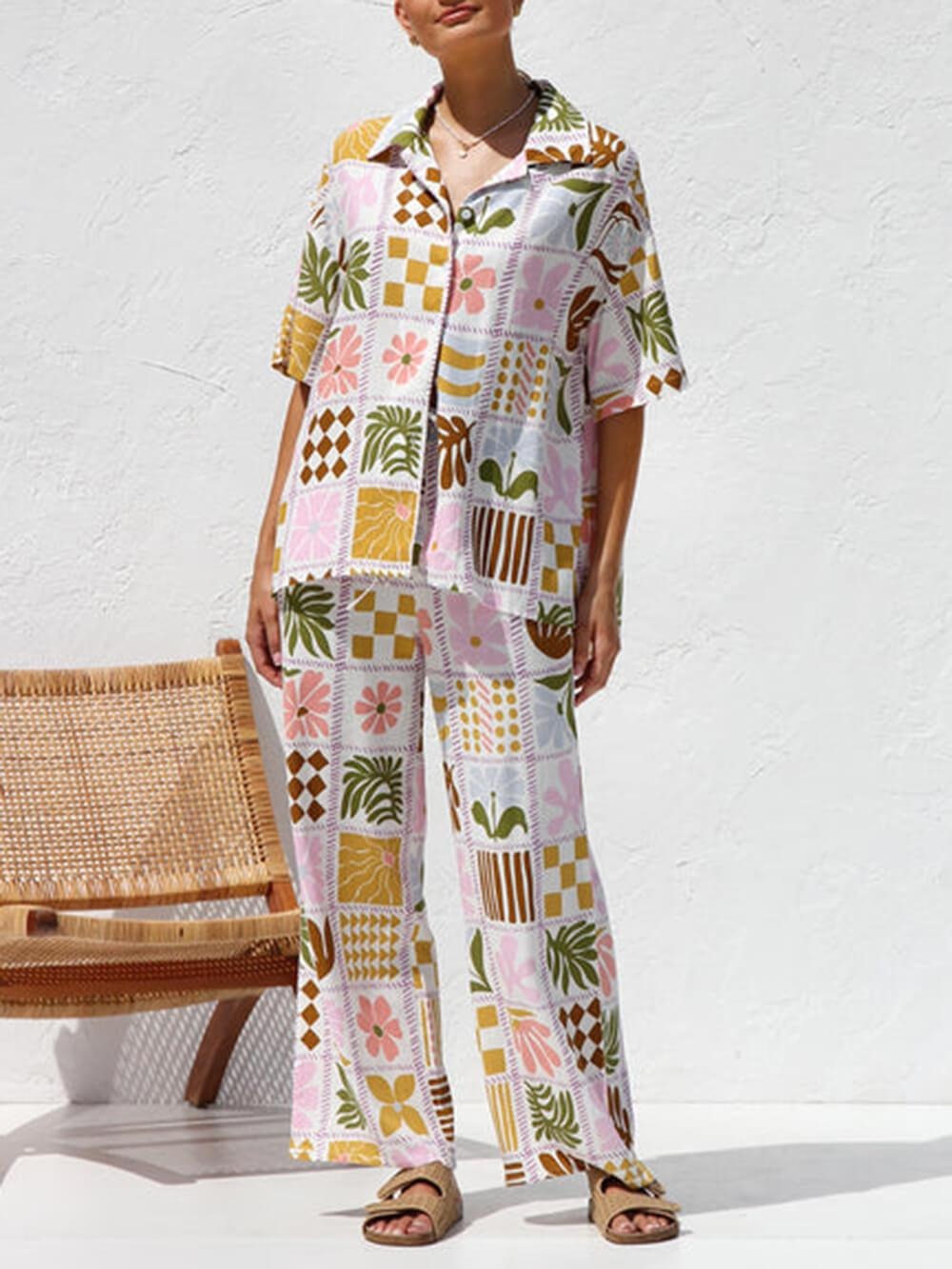 TRAJE BOHO SUNSET  CONJUNTO INFORMAL
