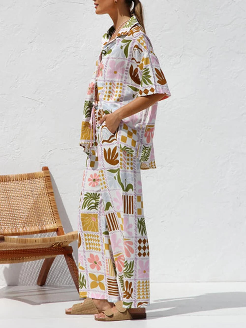 TRAJE BOHO SUNSET  CONJUNTO INFORMAL