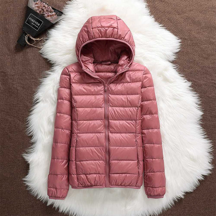 CHAQUETA ULTRA LIGERA CON CAPUCHA