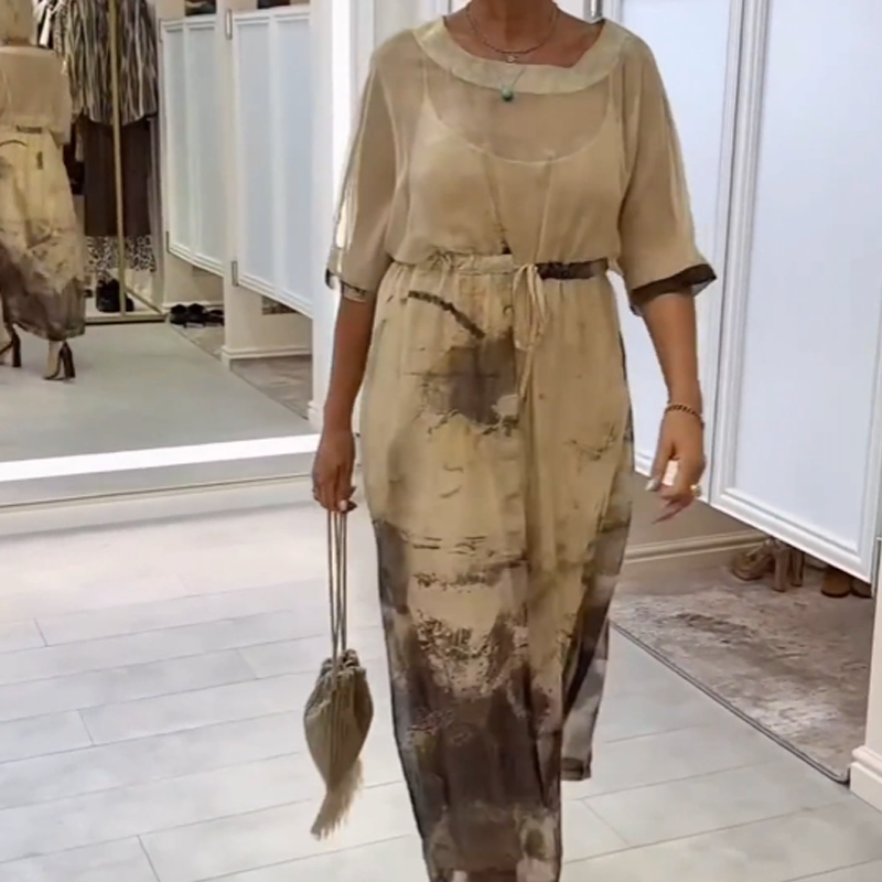 ISABELLE™ – ELEGANCIA LIGERA VESTIDO DE CHIFÓN