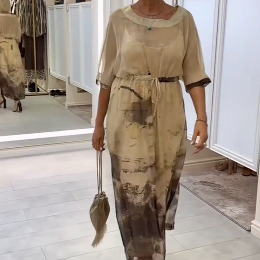 ISABELLE™ – ELEGANCIA LIGERA VESTIDO DE CHIFÓN