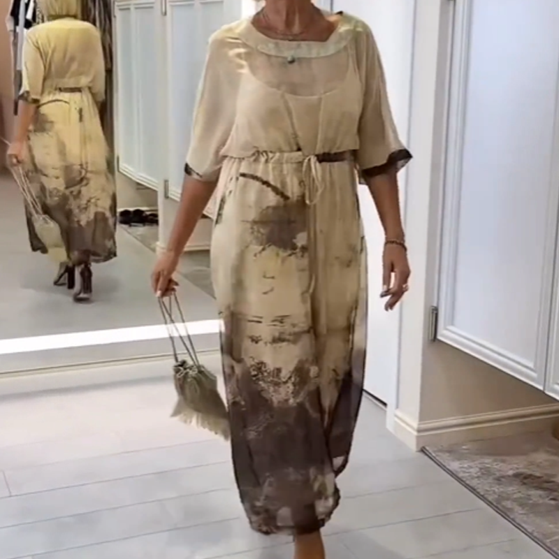 ISABELLE™ – ELEGANCIA LIGERA VESTIDO DE CHIFÓN