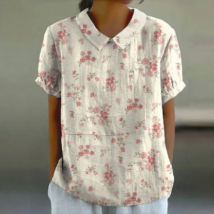 BLUSA COQUETTE FLORAL