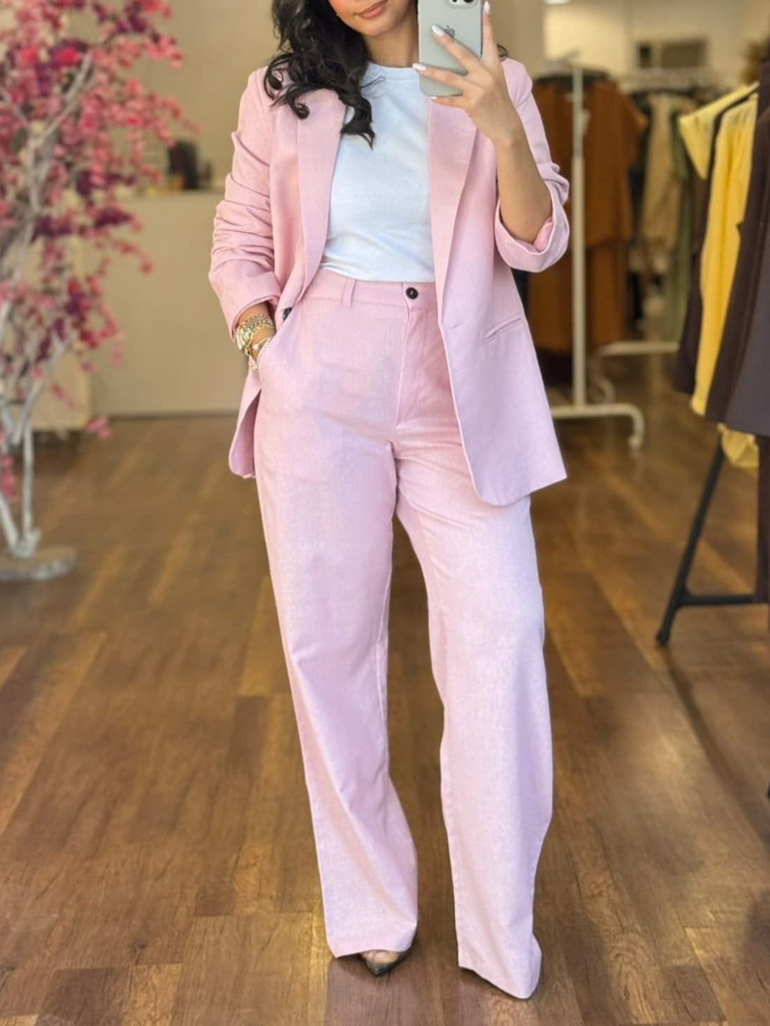 CONJUNTO ELEGANTE ADRIANA™ | AMERICANA Y PANTALÓN VERSÁTIL PARA TODO EL DÍA