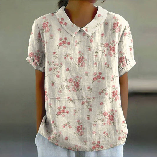 BLUSA COQUETTE FLORAL