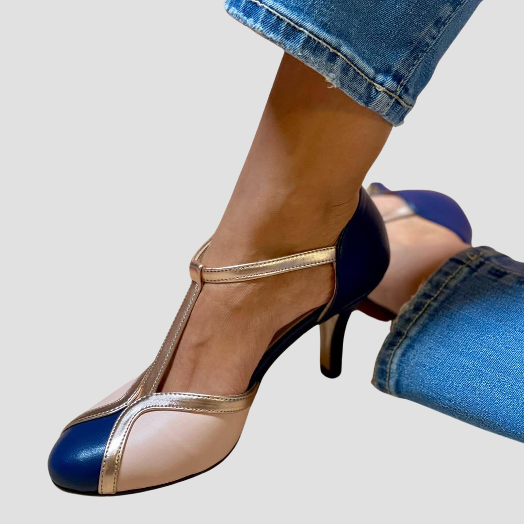SANDALIAS CON TACÓN FINA