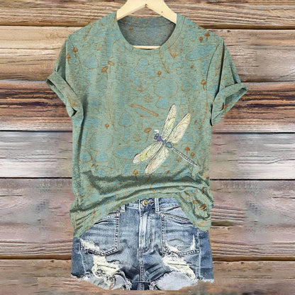BLUSA VERDE LIBÉLULA