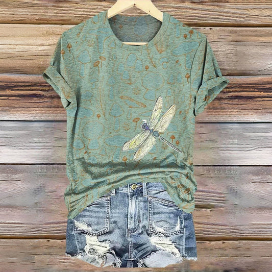 BLUSA VERDE LIBÉLULA