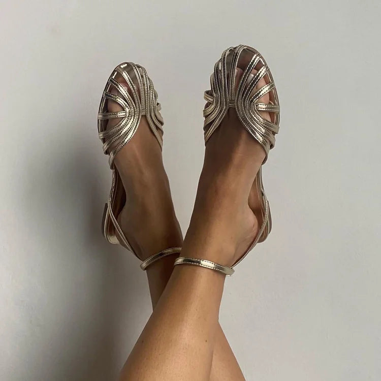 GINEVRA | ELEGANTE BAILARINA CON DETALLE TRENZADO PARA UN LOOK SOFISTICADO