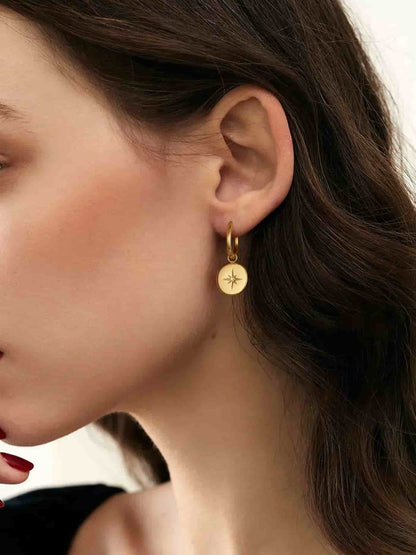 CAROLINA | AROS CON GRABADO DE ESTRELLA