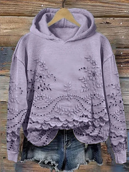 SUDADERA HOLGADA SACHNA™ | ESTILO URBANO CON CAPUCHA Y ESTAMPADO