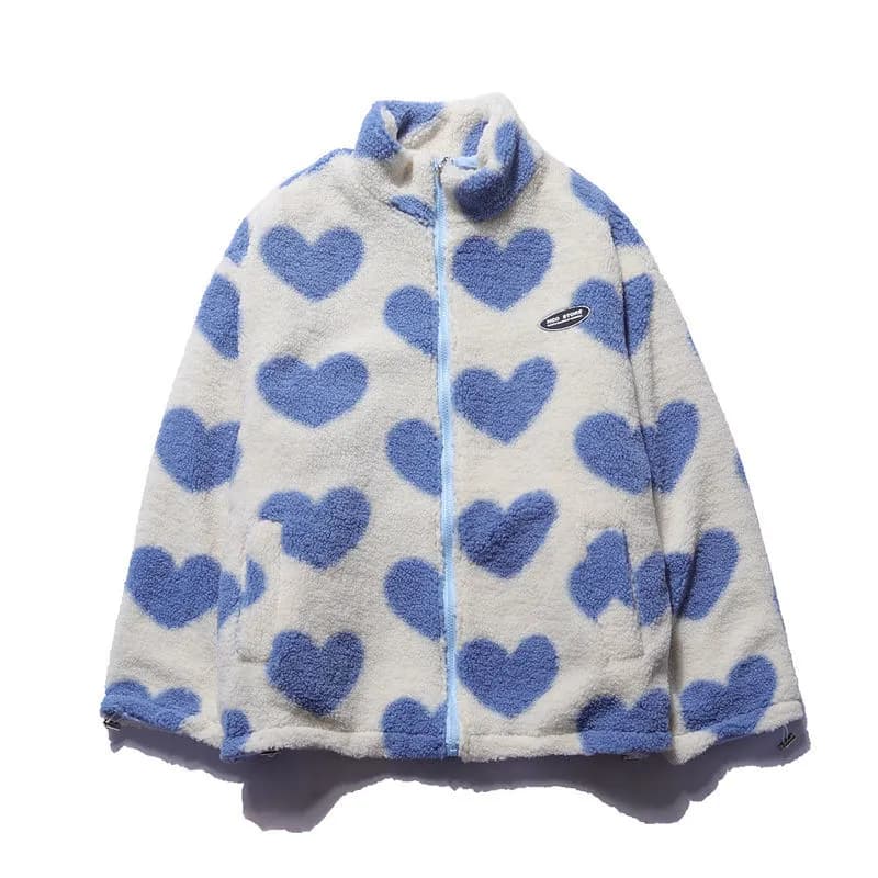 ABRIGO CASUAL LOVE REVERSIBLE
