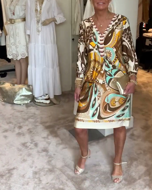 VESTIDO EDICIÓN LIMITADA PALOMA™ | ELEGANCIA BOHEMIA Y COLORES VIBRANTES