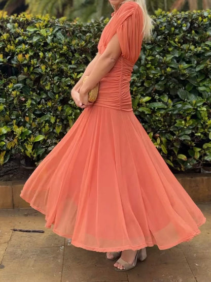 FRANCISA– VESTIDO SILUETA PERFECTA BOUTOUNNIERE ELEGANTE FLUIDO