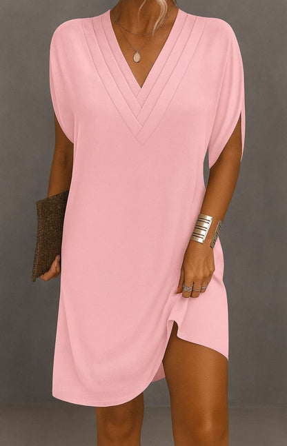 MARÍA | VESTIDO RELAX CON ESCOTE ELEGANTE EN V