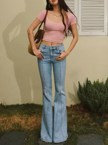 JEANS MANDARINE
