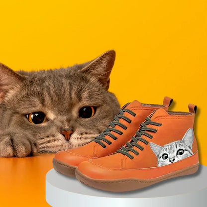 BOTAS FELINAS DE DISEÑO ÚNICO™ | AMANTE DE LOS GATOS