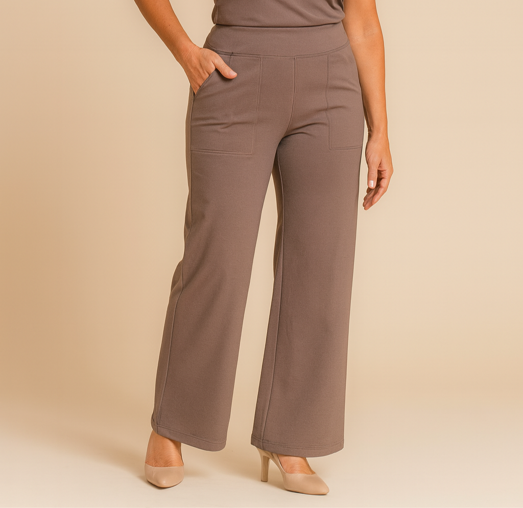 PANTALÓN ISABELLA DE CINTURA ALTA Y ESTILIZANTE