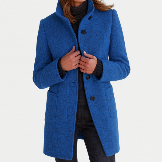 STELLA™ | CHAQUETA DE MUJER CON CUELLO ALTO – CÁLIDA Y ELEGANTE