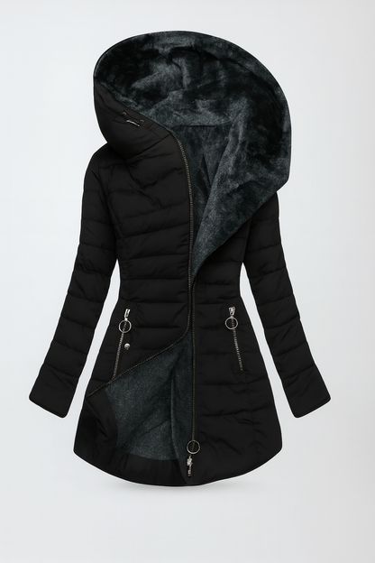 CHAQUETA FORRADA ELYSIA WINTER™ – ABRIGO ACOLCHADO PREMIUM PARA MUJER INVIERNO TÉRMICA TENDENCIA