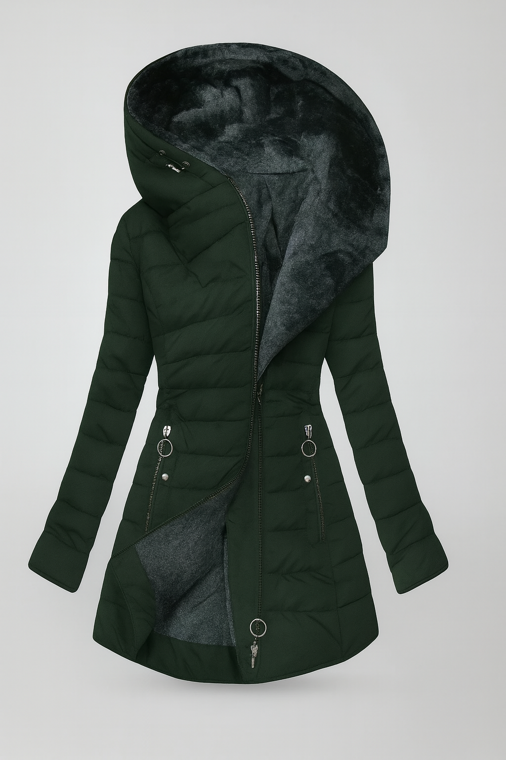 CHAQUETA FORRADA ELYSIA WINTER™ – ABRIGO ACOLCHADO PREMIUM PARA MUJER INVIERNO TÉRMICA TENDENCIA