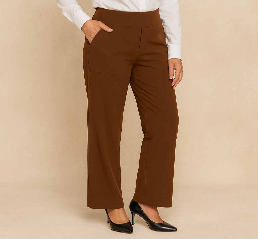 PANTALÓN ISABELLA DE CINTURA ALTA Y ESTILIZANTE