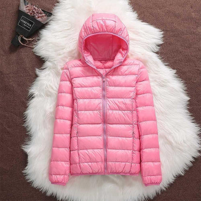 CHAQUETA ULTRA LIGERA CON CAPUCHA