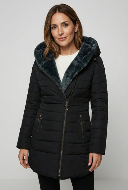 CHAQUETA FORRADA ELYSIA WINTER™ – ABRIGO ACOLCHADO PREMIUM PARA MUJER INVIERNO TÉRMICA TENDENCIA