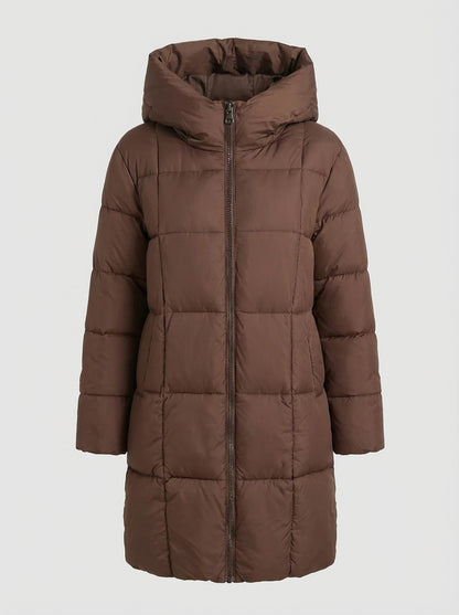 PARKA ACOLCHADA AURORA LUXE™ ELEGANCIA TÉRMICA & SILUETA ESTILIZADA ABRIGO DE INVIERNO