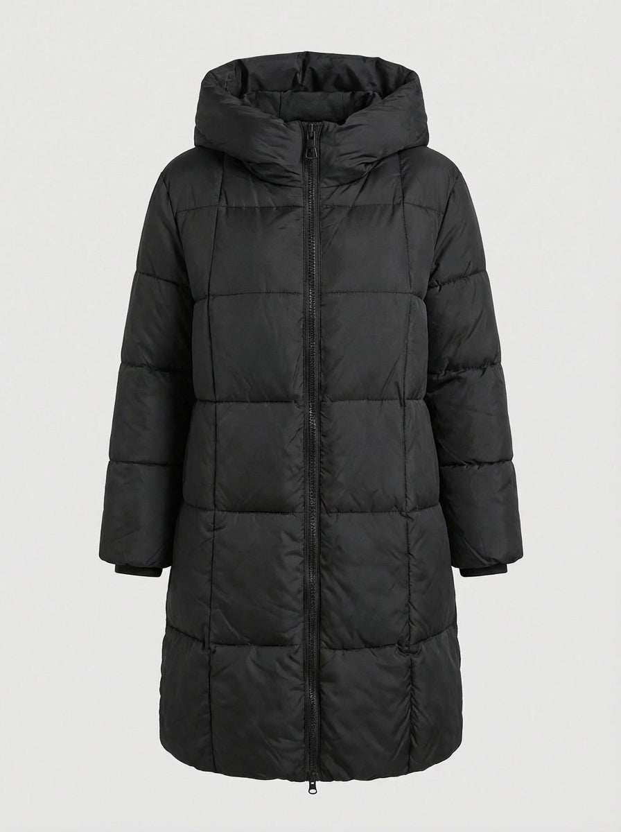 PARKA ACOLCHADA AURORA LUXE™ ELEGANCIA TÉRMICA & SILUETA ESTILIZADA ABRIGO DE INVIERNO