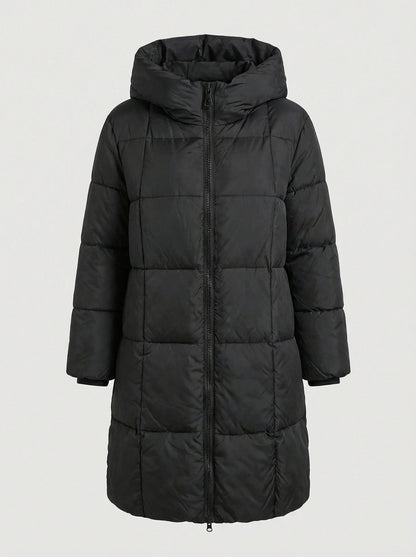 PARKA ACOLCHADA AURORA LUXE™ ELEGANCIA TÉRMICA & SILUETA ESTILIZADA ABRIGO DE INVIERNO