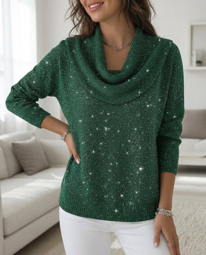 JERSEY “VERDE CELESTIA” – BRILLO SUTIL Y ELEGANCIA INVERNAL